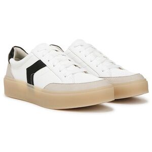 Dr. Scholl's White and Black Sneakers